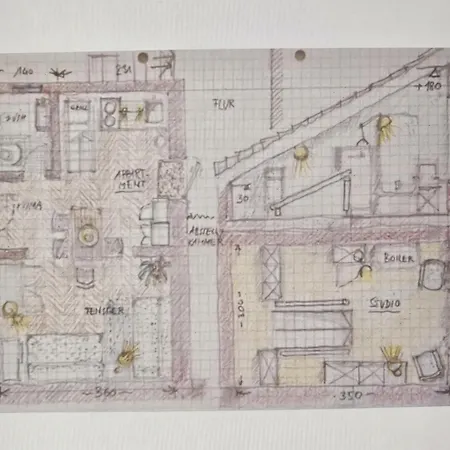 Ferienglueck Unterm Dach 公寓